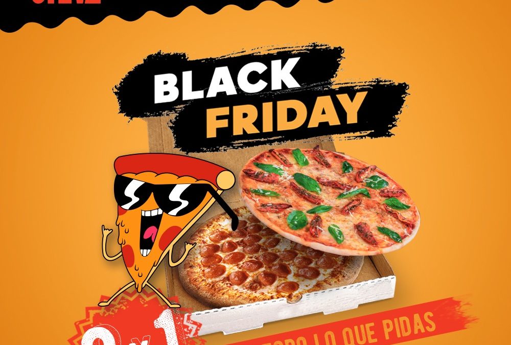 Promoción Black Friday en Pizza Steve